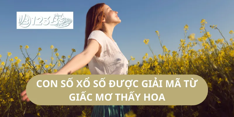 Con Số Xổ Số Được Giải Mã Từ Giấc Mơ Thấy Hoa