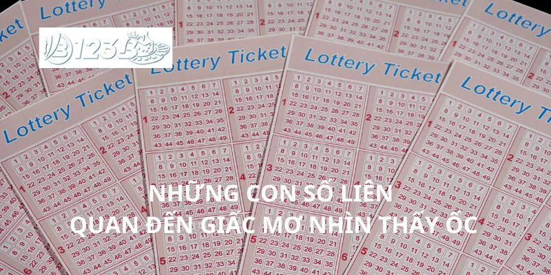 Những con số liên quan đến giấc mơ nhìn thấy ốc