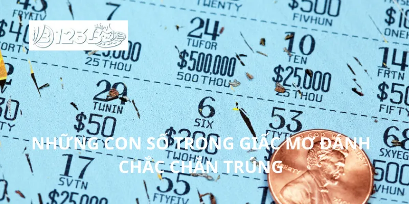Những con số trong giấc mơ đánh chắc chắn trúng