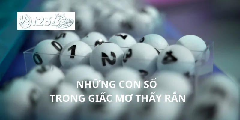 Những con số trong giấc mơ thấy rắn